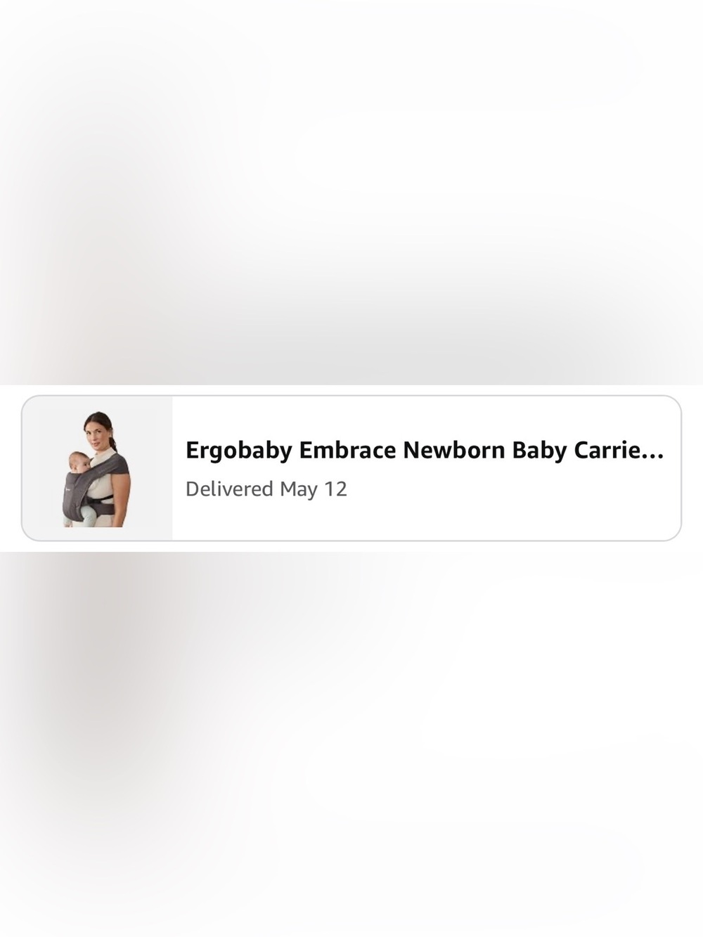 Ergobaby Embrace for Infants 0-12 Months (7-25 lbs) - Picture 3 of 4